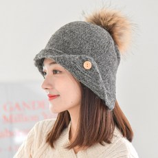 블루피오레라쿤방울포인트베레모bfh668