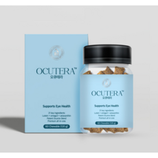 오큐테라 강아지 눈 영양제 눈물 자국 냄새 눈물착색 오메가3 루테인 보조제 120g, 눈물 개선/눈건강, 1개
