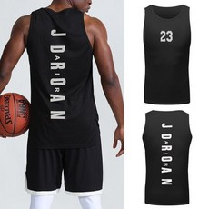 AJ NBA 농구 저지 유니폼 기능성 민소매 나시 조던 코비 23 시원한 통기성