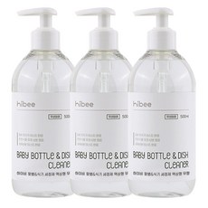하이비 1종 젖병&식기세정제 무향 500ml 용기 1개