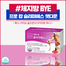 프로캄 슬리미에스 팻다운 체지방 감소 - 18정, 단품, 단품