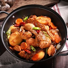 더쟁반 닭한마리 안동찜닭 (3인)