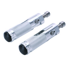 Royalways CNC 접히는 기관 자전차 Rearset 발판 Footpeg 발 나무못 페달, 은