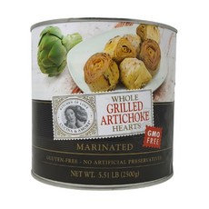 쿠치나앤아모레 홀 그릴드 아티초크 하트 매리네이티드 글루텐-프리, 1개, 2500g