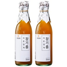 대현상회 저온압착 참기름 세트, 2개, 350ml