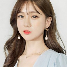 롱진주귀걸이
