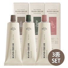 빌라쥬11팩토리 윌 아로마 에센셜즈 고보습 핸드 크림 3종세트, 1세트