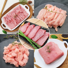 한성미트뱅크 국내산 한돈 돼지등심 돈등심 우시산한돈 300g 냉장, 한돈 돼지등심 덩어리용 300g, 1개