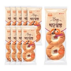 롯데 기린이네 빅단팥빵(3입), 300g, 40개