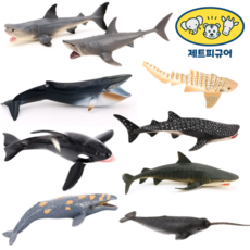 제트피규어 25종 해양 바다 동물 생물 상어 물고기 장난감 피규어 모형 혹등고래 범고래, 7. 고래상어