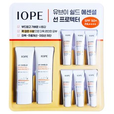 아이오페 유브이 쉴드 에센셜 선 프로텍터 세트 트레이더스 기획 썬크림, 1세트, 140ml