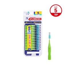 잭스 덴탈프로 치간칫솔 5단계 15p(L) 8개, 15개입