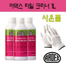 2개이상 배송비 없음 아덱스 타일크리너 1리터/1L/ARDEX TILE GROUT CLEANER/클리너/백화제거/콘크리터 제거/몰탈 제거/타일청소/줄눈세척, 1리터