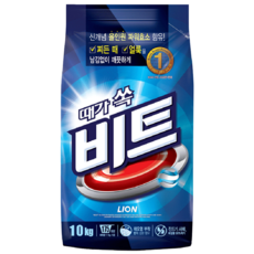 비트 분말 세탁세제 일반용 리필, 10kg, 1개
