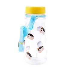 엉덩이탐정 물통 [트라이탄 어깨끈 450ml-5641] [N0141], 1개