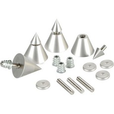 Dayton Audio데이튼 오디오 DSS4SN 새틴 니켈 스피커 스파이크 세트 4Pcs.