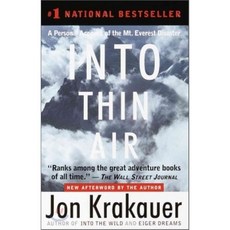 Into Thin Air: A Personal Account of the Mount Everest Disaster, Anchor Books/Doubleday