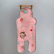 여름 유모차 매트 액세서리 친환경 매트 자동차 유모차 하이 체어 자동차 시트 패드 라이너 이동 경형 액세서리 패드 쌍둥이, [04] D, 1개