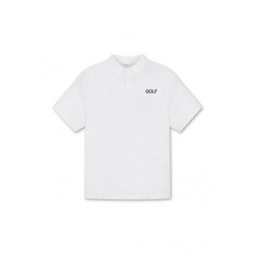 GOLDEN BEAR Cut & Sew Panel Collar Neck T-shirt_G4TAM23591WHX 115290