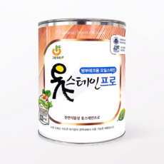 옻스테인 프로 300ml 500ml 1L 4L 방부목 데크 오일스테인 옻칠대용 묽은액상, 투명, 1개