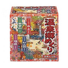 바스로망 온천기행 온천향 (30gX18개) 입욕제, 30g, 18개