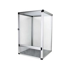 사육장 카멜레온 파충류 도마뱀 하우스 케이지 집 양서류, 블랙 풀 그물 케이지 20x20x30, 블랙 풀 네트워크 케이지 20x20x30