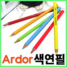 동아 아도르 일반 나무 색연필, 형광보라, 1개