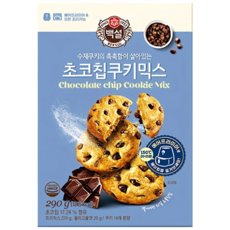 백설 초코칩쿠키믹스, 290g, 1개