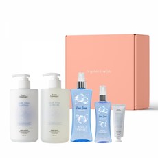바디판타지 기프트 세트 퓨어솝(바디워시 500ml+바디로션 500ml+핸드크림 50ml+바디스프레이 236ml+바디스프레이 94ml), 단품
