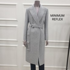 미니멈 모 캐시 혼방 핸드메이드 스티치 코트 MUDKHL9160 GY