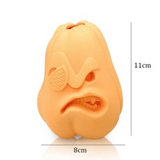 고무 해적 모양 강아지 씹는 내구성 친환경 식품 디펜서 상호 작, 2.yellow