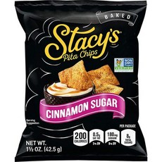 Stacy's 스테이시 시나몬 슈가 피타 칩 42.5g 24팩, 1개