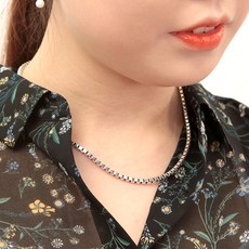 블랙체인목걸이