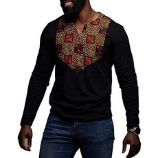 아프리카의 bbalizko 맨즈 dashiki는 크기를 더하여 v 목 셔츠 변덕스러운 부족의 튜닉 최고의 사람을 인쇄한다