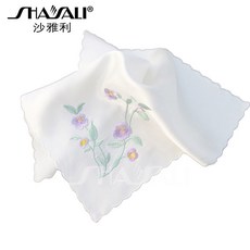 동백꽃손수건