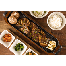 [재입고] 자극적이지 않습니다 호불호없는 양념맛. 신정맞이 L.A 양념 꽃갈비 1.5kg, 1개