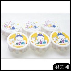 KDM 안전용품 5P 캐릭터콘센트커버 튼튼패밀리 전기안전용품