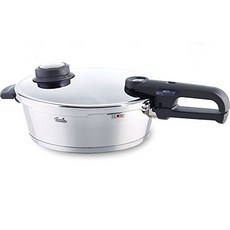KUHN RIKON 휘슬러 Fissler 비타빗 Premium 압력솥 프라이팬 4.5 리터 26cm 독일출고-562297, 단일옵션, 단일옵션