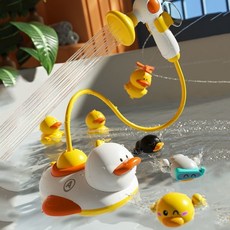 토이다락방 해피오리통통배 아기 샤워기 목욕놀이 장난감 물놀이