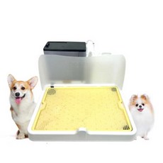 강아지 자동세척 배변패드 배변판 해피루 24년 최신형 도그토토, 기본형+수컷형, 1개