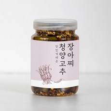 오이나라피클공주 청양고추장아찌 580g, 1개