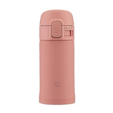 조지루시 보온병(ZOJIRUSHI) 조지루시 물통 원터치 스텐머그 0.2L 테라코타 SM-PD20-PM, 1개