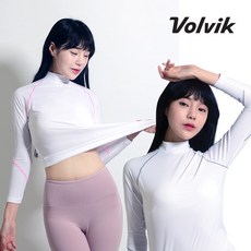 볼빅 골프 이너웨어 여성 티셔츠 냉감기능 자외선 차단 티셔츠