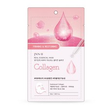 JNN2 마스크팩 콜라겐 주름개선 피부 광채 알란토인 보습 볼륨 10팩, 10개, 25ml