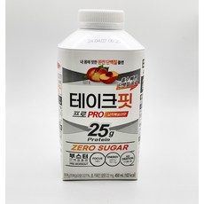 테이크핏 프로 부스터 제로슈거 납작복숭아맛