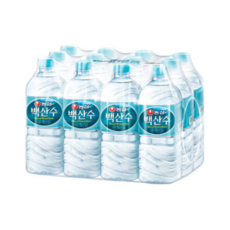 백두산 백산수 1L x 12개(6개입-2박스), 12개