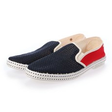 Riviera Rivieras 메쉬 Slip-on TOUD DU MONDE （네이비×레드） 79487 20279487 FRANCE
