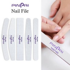 PinPai 5Pcs / set 100/180 Grits 네일 파일 매니큐어 페디큐어 버퍼 블록 ?, 상세내용참조