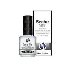 Seche Vite 드라이 패스트 네일 탑코트 클리어 14mLx2, 0.5 Fl Oz (Pack of 1)_Clear, 2개