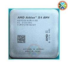 컴퓨터 AMD Athlon X4 950 3.5 GHz 쿼드 코어 스레드 L2 2M 65W AD950XAGM44AB 소켓 AM4